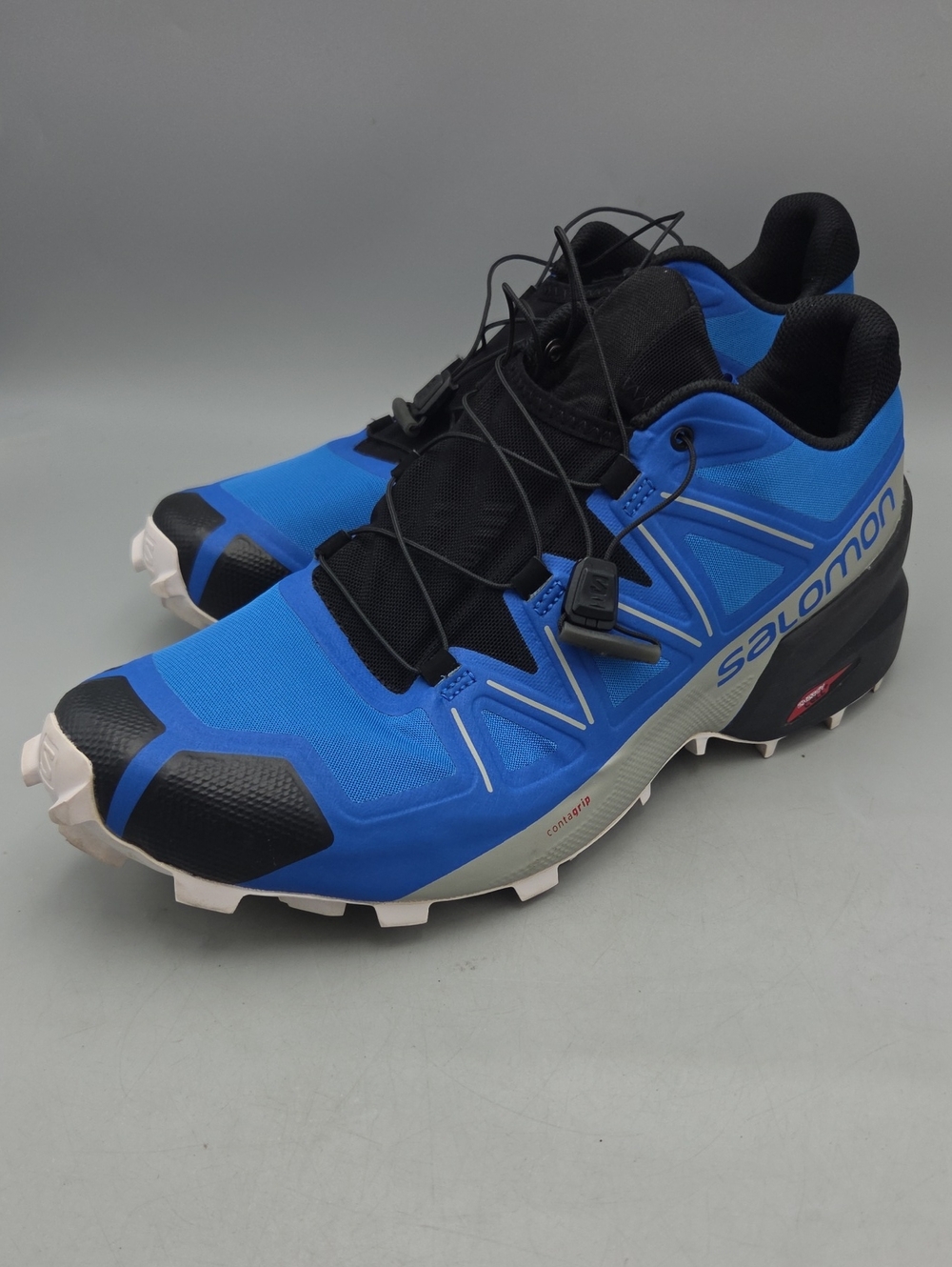 Salomon Speedcross 5 Trail Hiking Running Royal Blue 416095 Men's Size 12